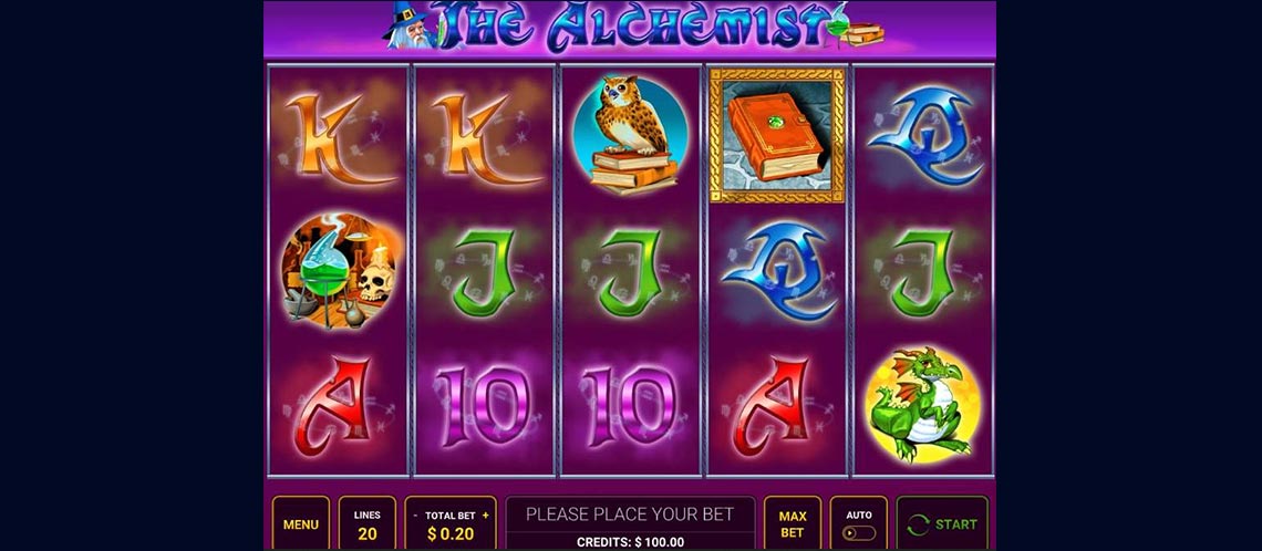 The Alchemist игровой автомат. 