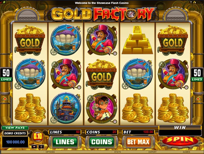 Gold Factory игровой автомат. 