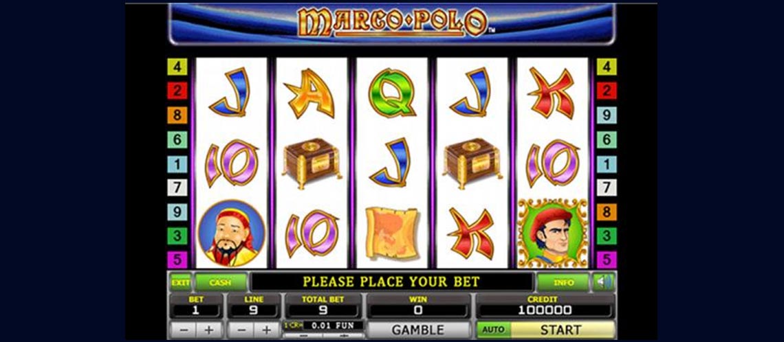 Игровой автомат Marco Polo. 