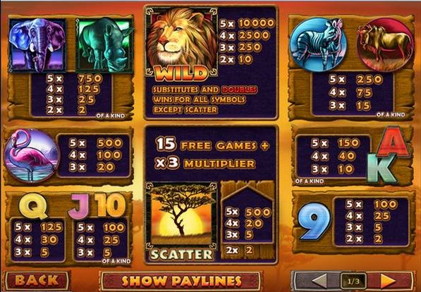 Safari Heat игровой автомат. 