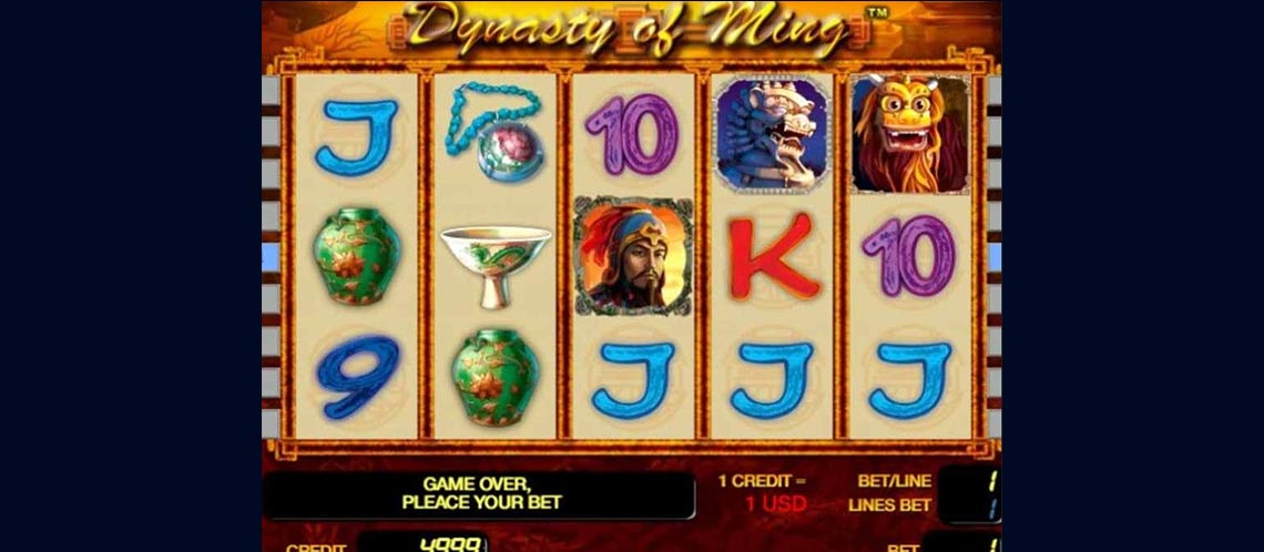 The Ming Dynasty игровой автомат. 