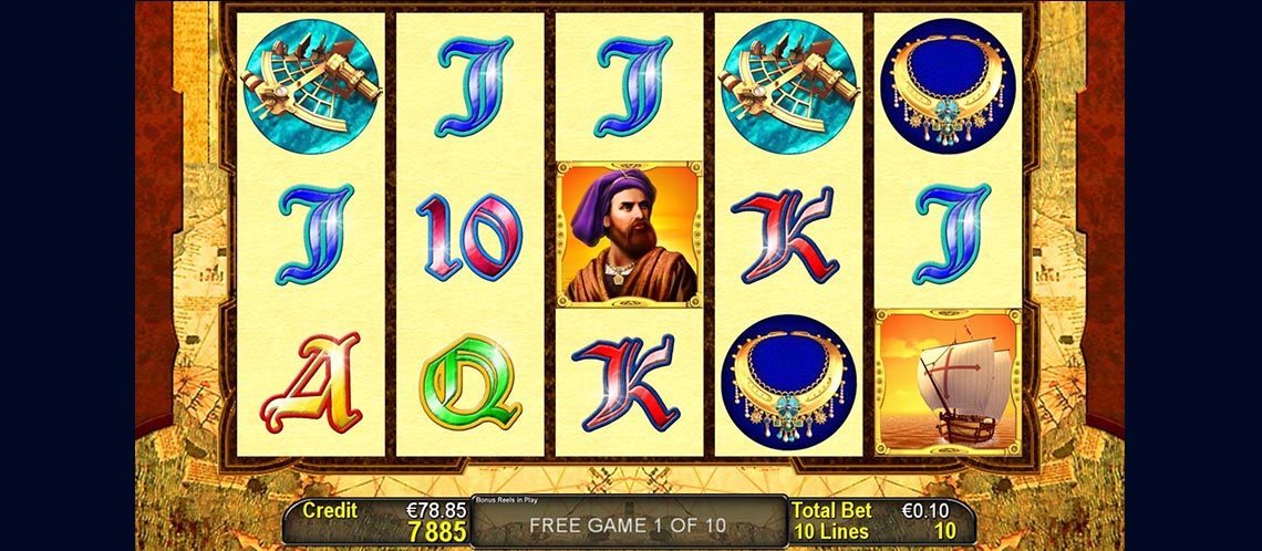 Columbus игровой автомат. 