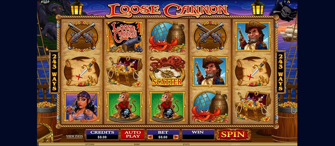 Игровой автомат Loose Cannon. 