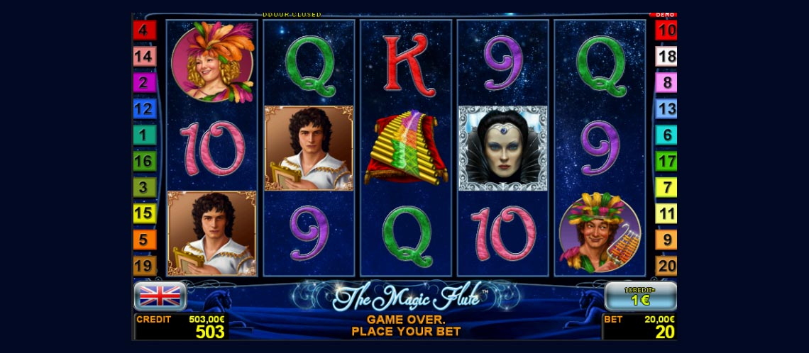 Игровые автоматы The Magic Flute. 