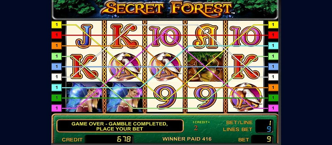 Игровой автомат Secret Forest. 