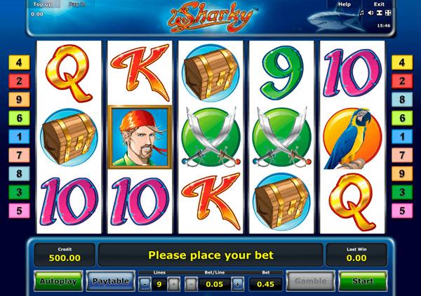 Игровые автоматы Sharky. 