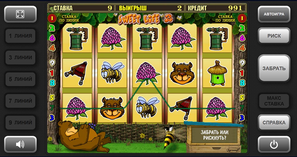 Sweet Life 2 игровой автомат. 