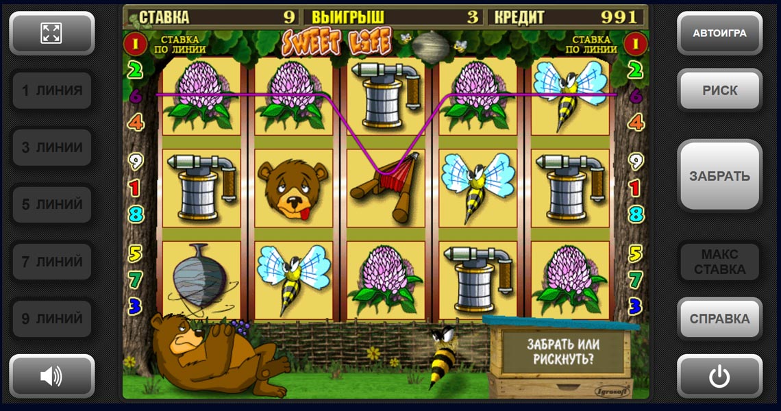 Сладкая жизнь игровой автомат. 