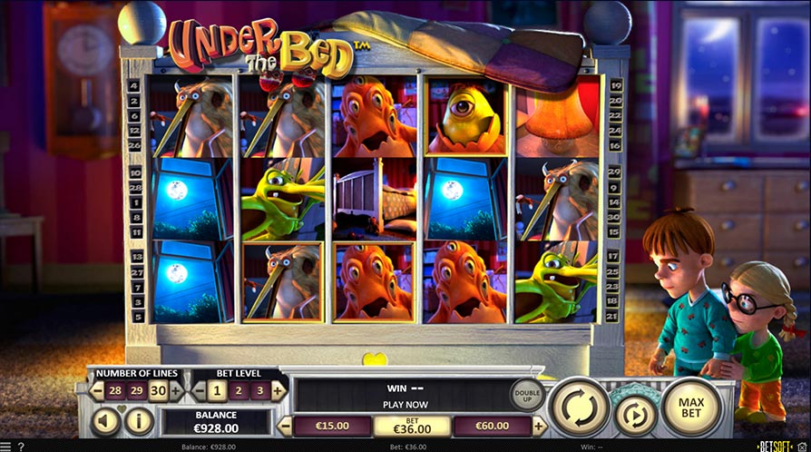 Игровой автомат Under The Bed. 